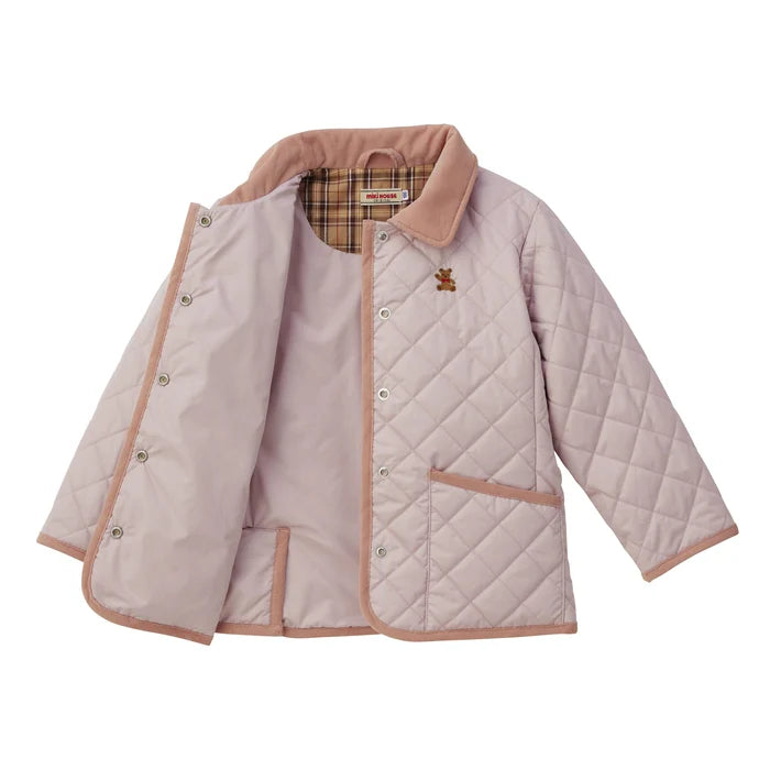 미키하우스 패딩 일본 키즈 유아 점퍼 베어 퀼팅자켓 2컬러