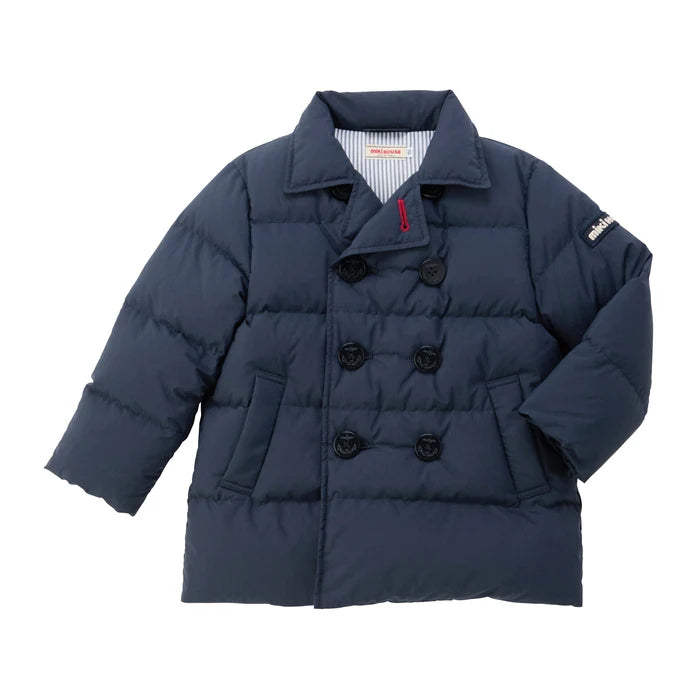 미키하우스 패딩 일본 키즈 유아 자켓 포멀 라이크 P코트 디자인 2컬러