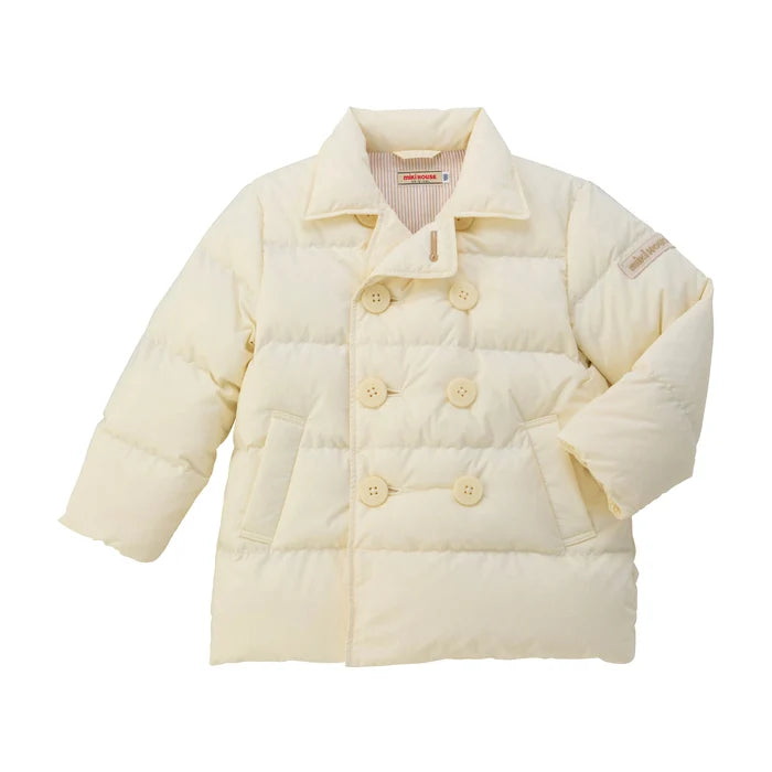 미키하우스 패딩 일본 키즈 유아 자켓 포멀 라이크 P코트 디자인 2컬러