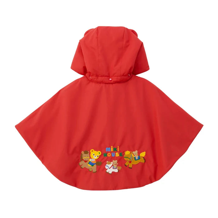 미키하우스 망토 일본 키즈 유아 신생아 푸치 캐릭터 승마 디자인