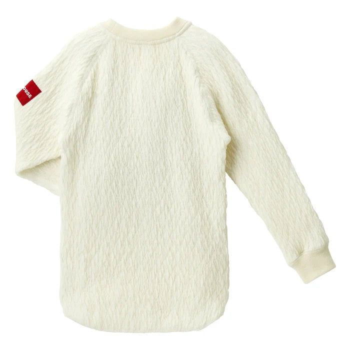 미키하우스 티셔츠 일본 키즈 니트 긴팔 스트레치 퀼트 2컬러