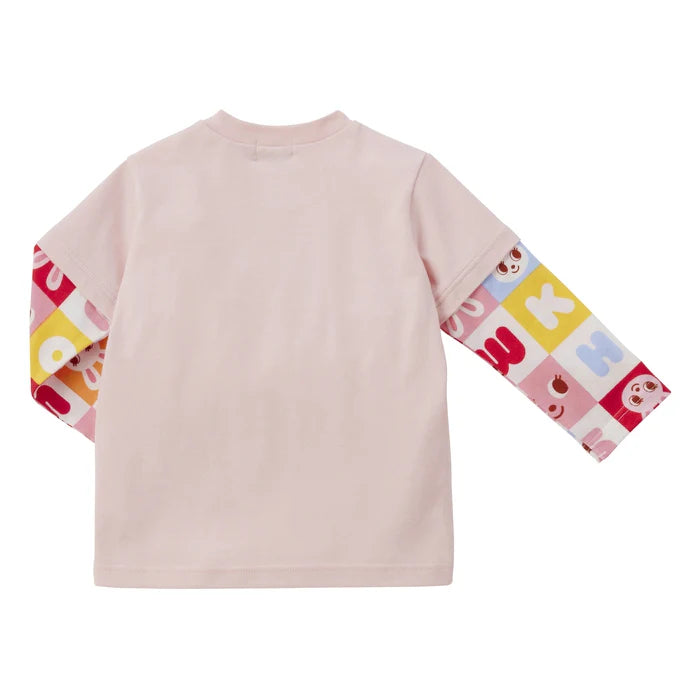 미키하우스 티셔츠 일본 키즈 긴팔티 퍼즐 우사코