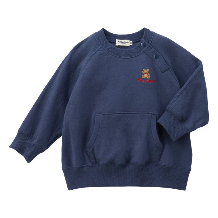 미키하우스 티셔트 일반 긴팔 맨투맨 곰돌이 백 로고 2컬러