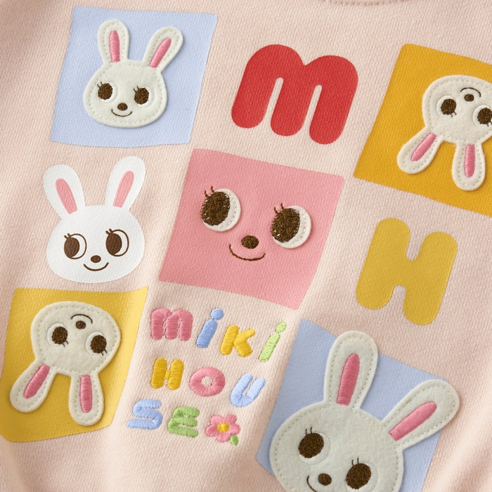 미키하우스 티셔츠 일본 키즈 긴팔티 우사코 맨투맨 2컬러