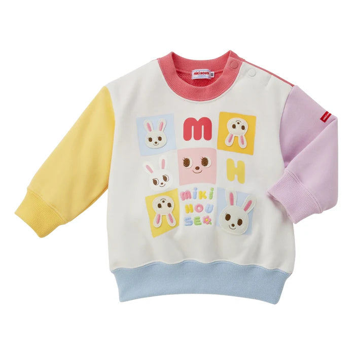 미키하우스 티셔츠 일본 키즈 긴팔티 우사코 맨투맨 2컬러