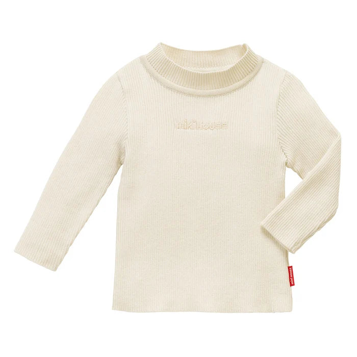 미키하우스 티셔츠 일본 키즈 니트 긴팔 코튼 터틀 스웨터 3컬러