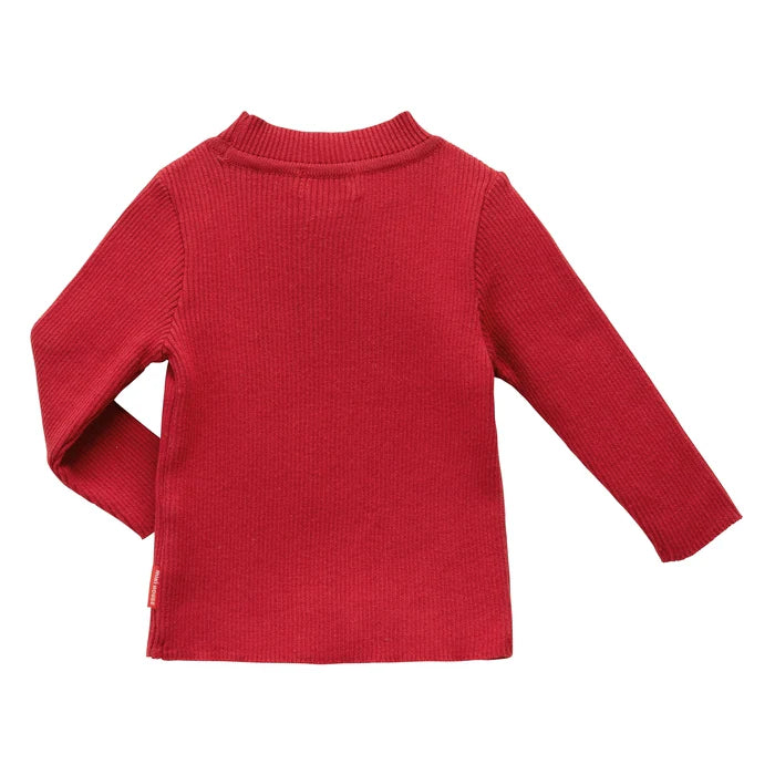 미키하우스 티셔츠 일본 키즈 니트 긴팔 코튼 터틀 스웨터 3컬러