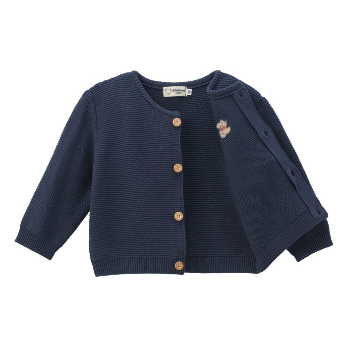 미키하우스 가디건 일본 키즈 카디건 베어 자수 3컬러