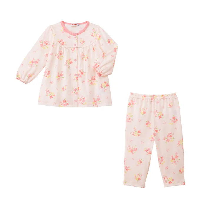 미키하우스 티셔츠 일본 키즈 잠옷 캐릭터 긴팔 긴바지 세트 3컬러