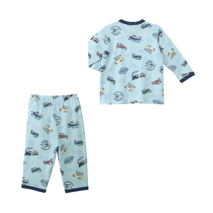 미키하우스 티셔츠 일본 키즈 잠옷 캐릭터 긴팔 긴바지 세트 3컬러