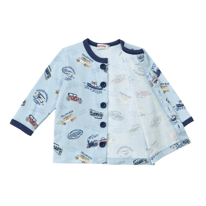 미키하우스 티셔츠 일본 키즈 잠옷 캐릭터 긴팔 긴바지 세트 3컬러