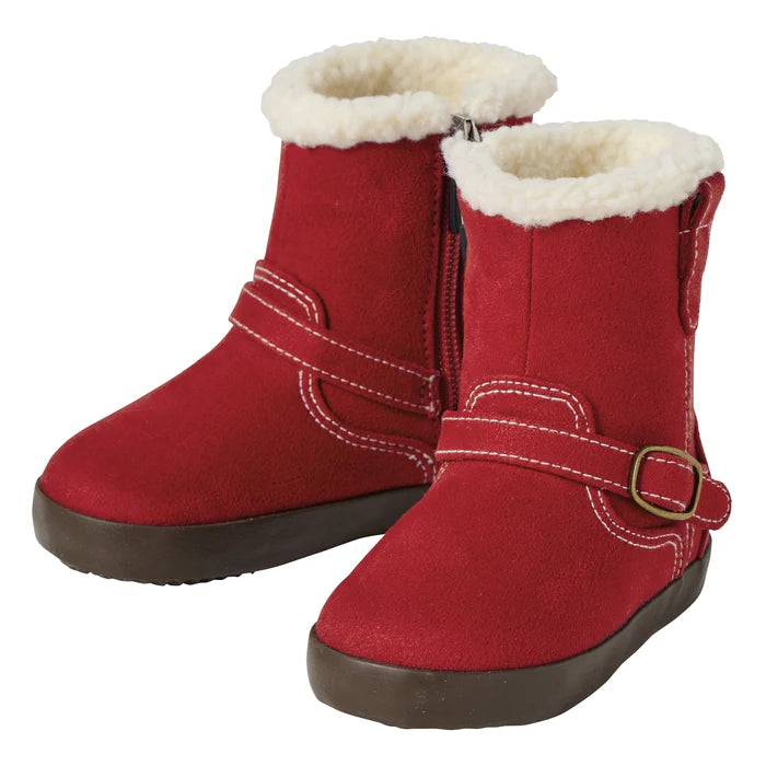 미키하우스 부츠 액센트 벨크로 겨울신발 2컬러