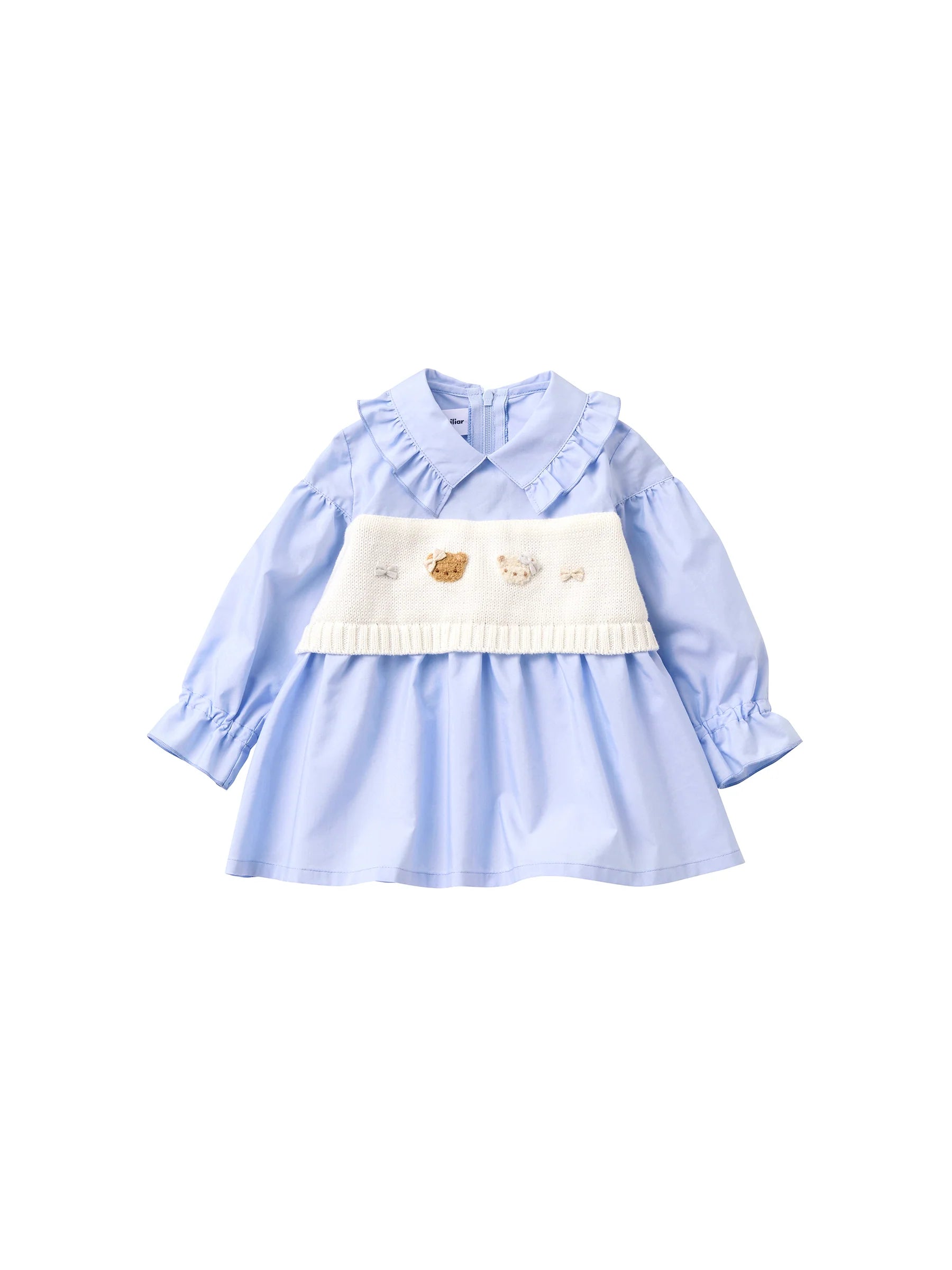 Familia Kids T-shirt Japan familiar children's clothing long-sleeved knit tunic