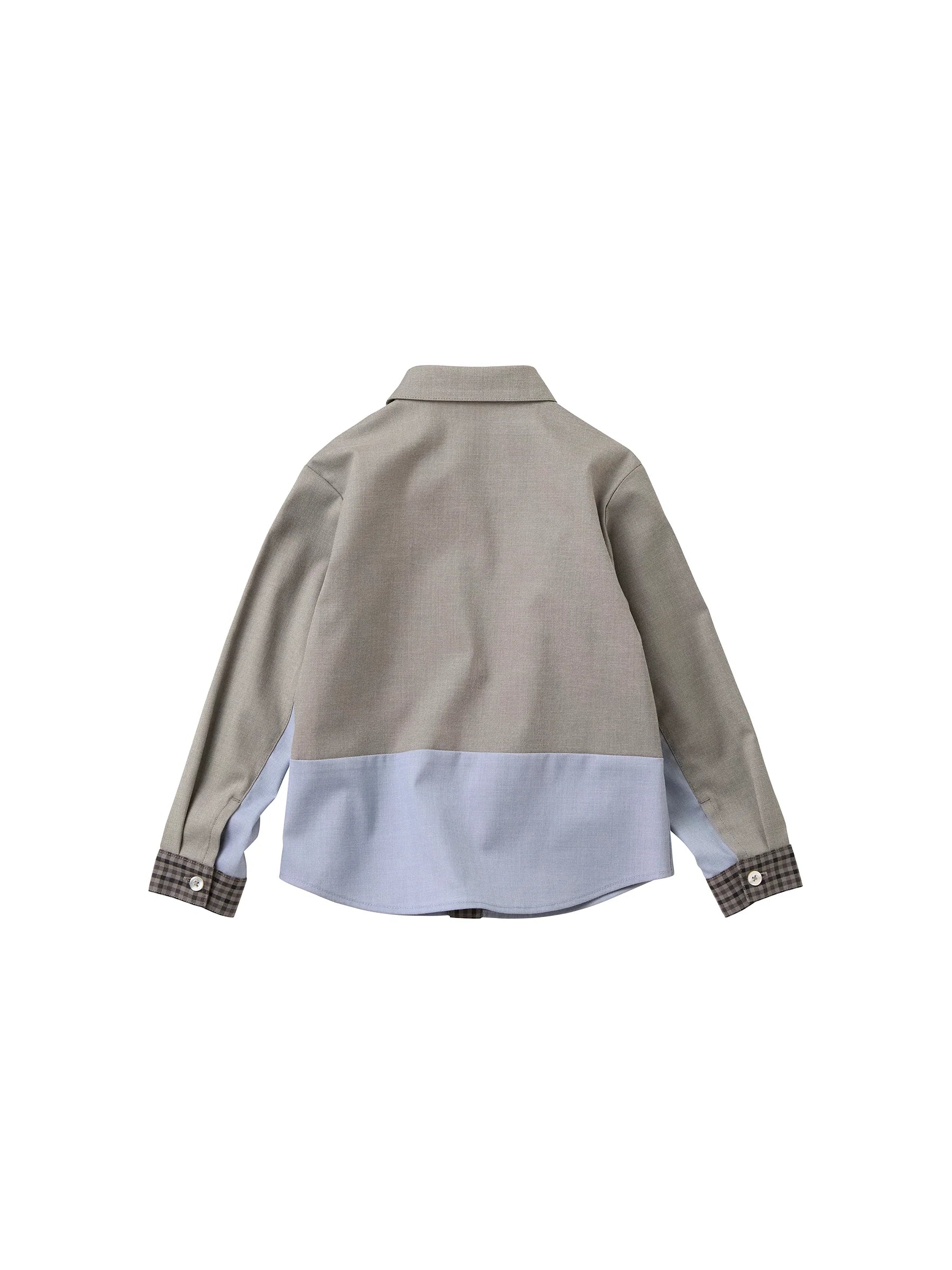 파밀리아 키즈 셔츠 일본 familiar 아동복 배색 디자인 자동차 포인트 로고