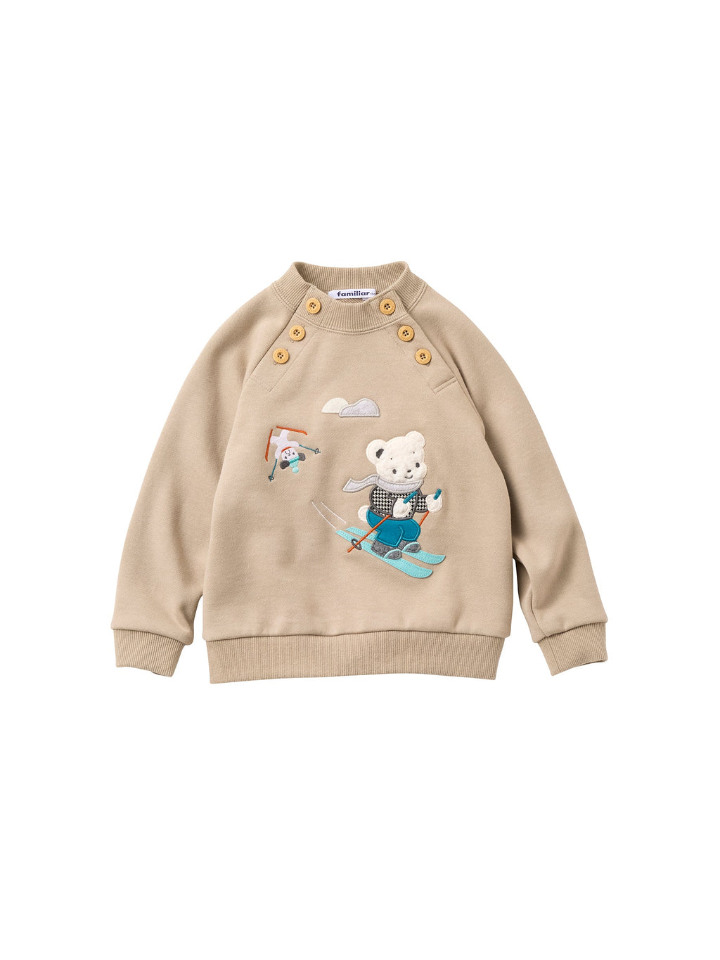 Familia Kids T-shirt Japan familiar children's clothing man-to-man original fleece trainer 