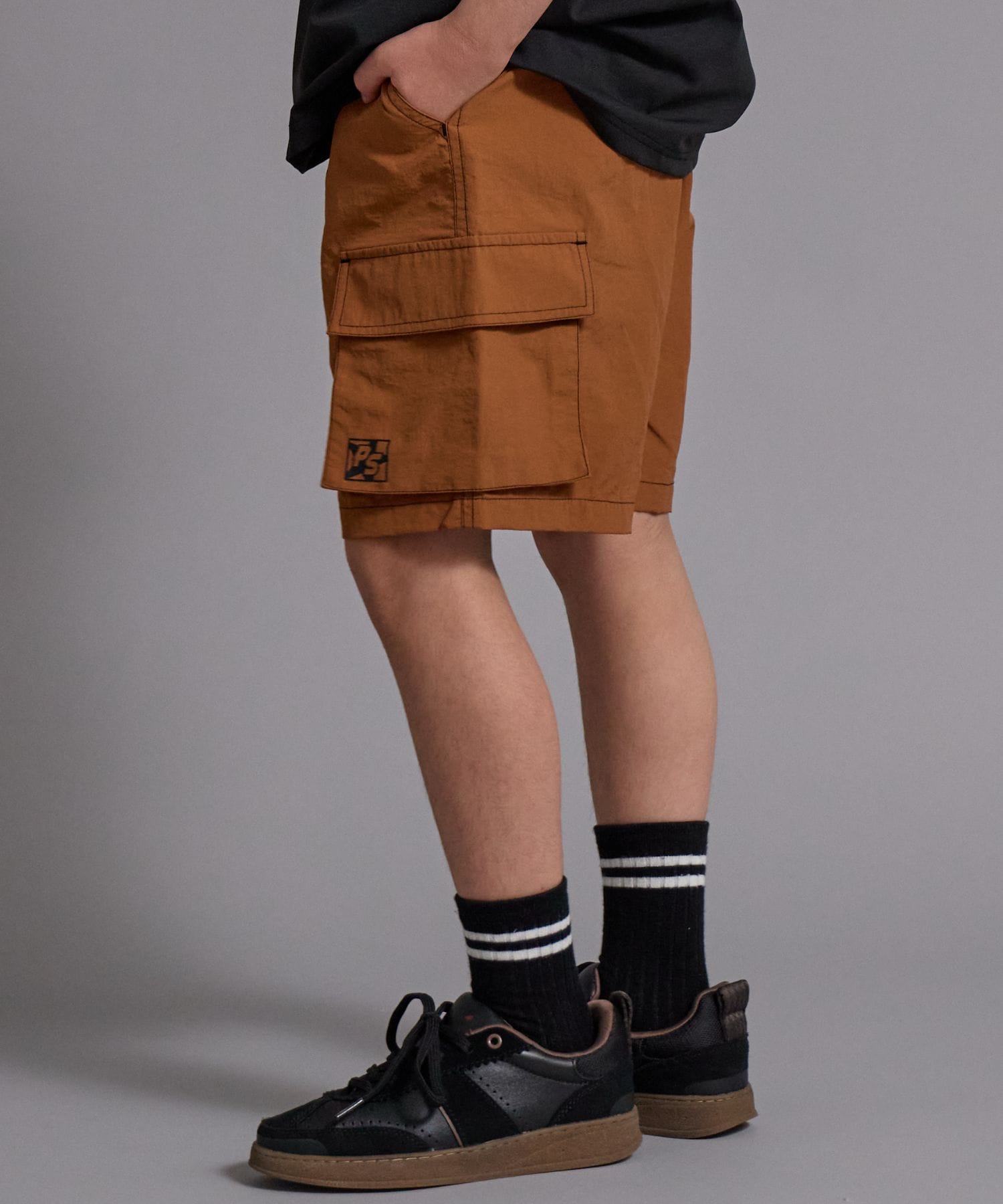 페어마논 바지 일본 PAIRMANON 워터 데일리 나일론 카고 반바지 4컬러