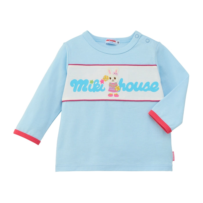 미키하우스 긴팔 일본 MIKIHOUSE 스포츠 토끼 푸치 베어 데일리 티셔츠 4컬러