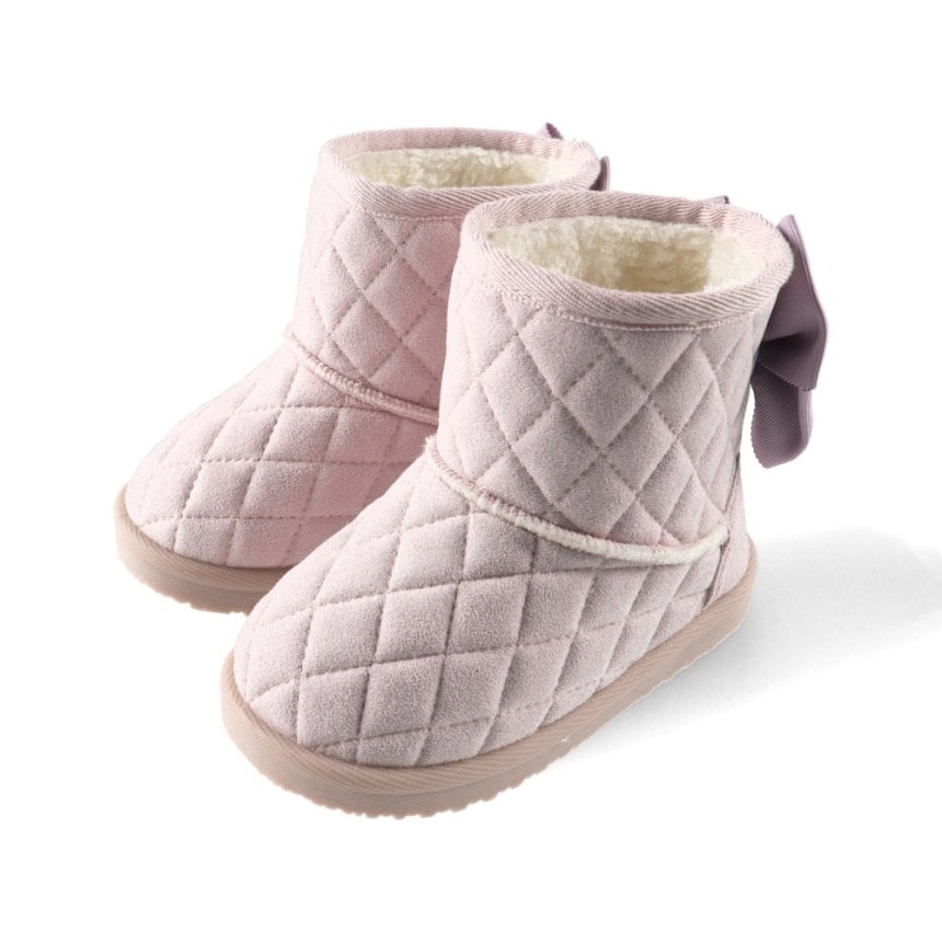 브란셰스 키즈 신발 일본 branshes 부츠 방한용 킬리본 백리본 겨울 어그 2컬러