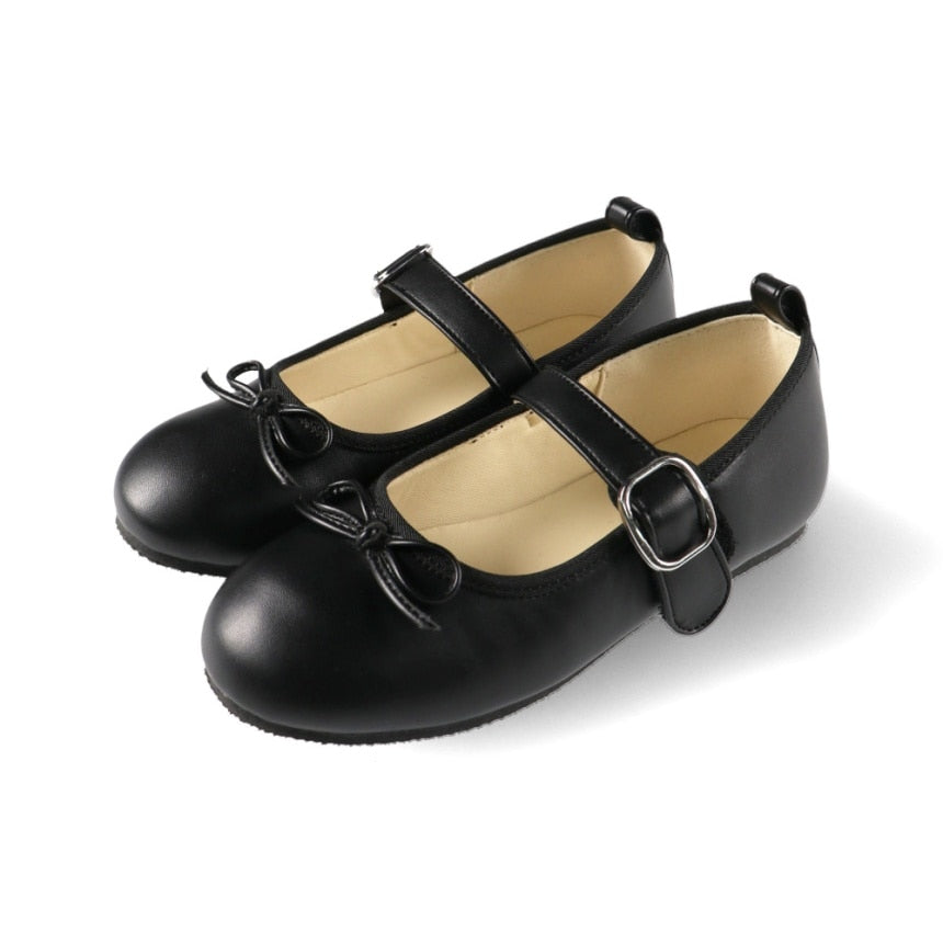 브란셰스 키즈 신발 일본 branshes 리폰 포인트 발레슈즈 2컬러