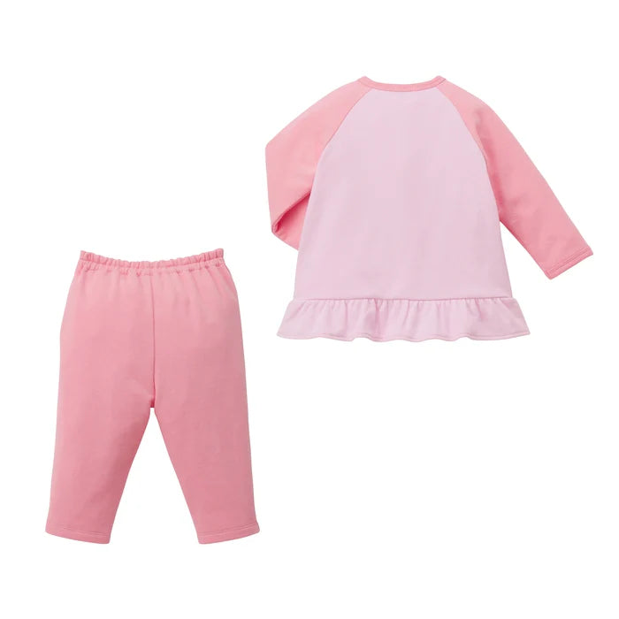 미키하우스 티셔츠 일본 키즈 잠옷 긴팔 긴바지 세트 2컬러