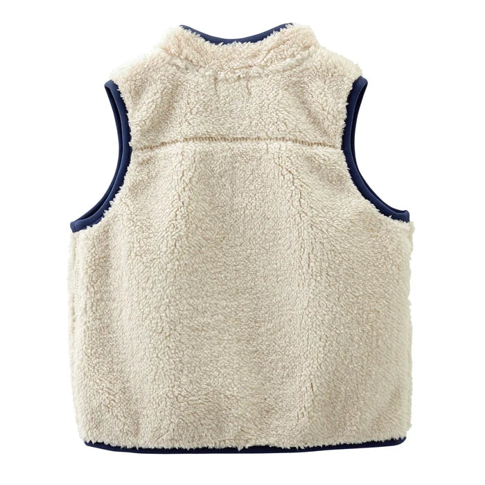 미키하우스 조끼 일본 키즈 유아 베스트 양털 긴팔티 양말 세트 2컬러