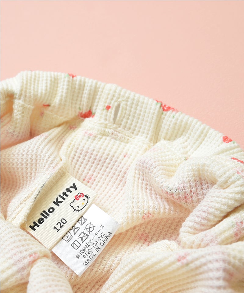 마키즈 바지 일본 MARKEY'S 산리오 헬로키티 와플 플레어 팬츠 2컬러