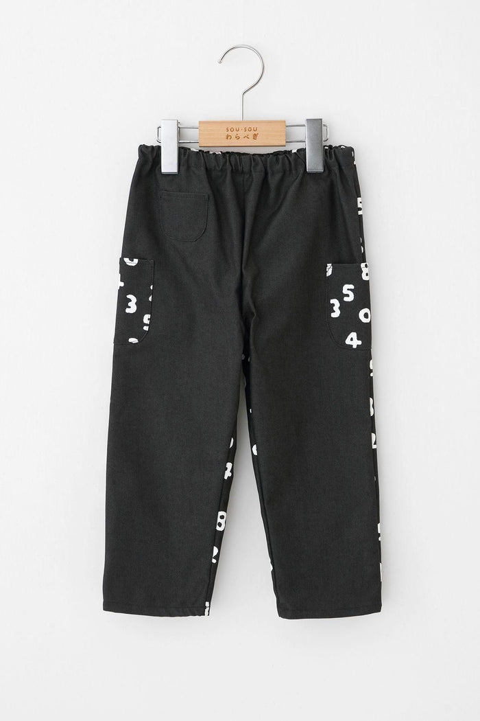 소우소우 바지 일본 SOUSOU 미츠이노우 프린트 롱팬츠 2컬러