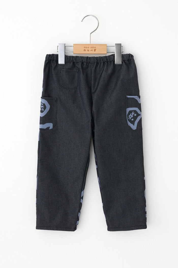 소우소우 바지 일본 SOUSOU 미츠이노우 프린트 롱팬츠 2컬러