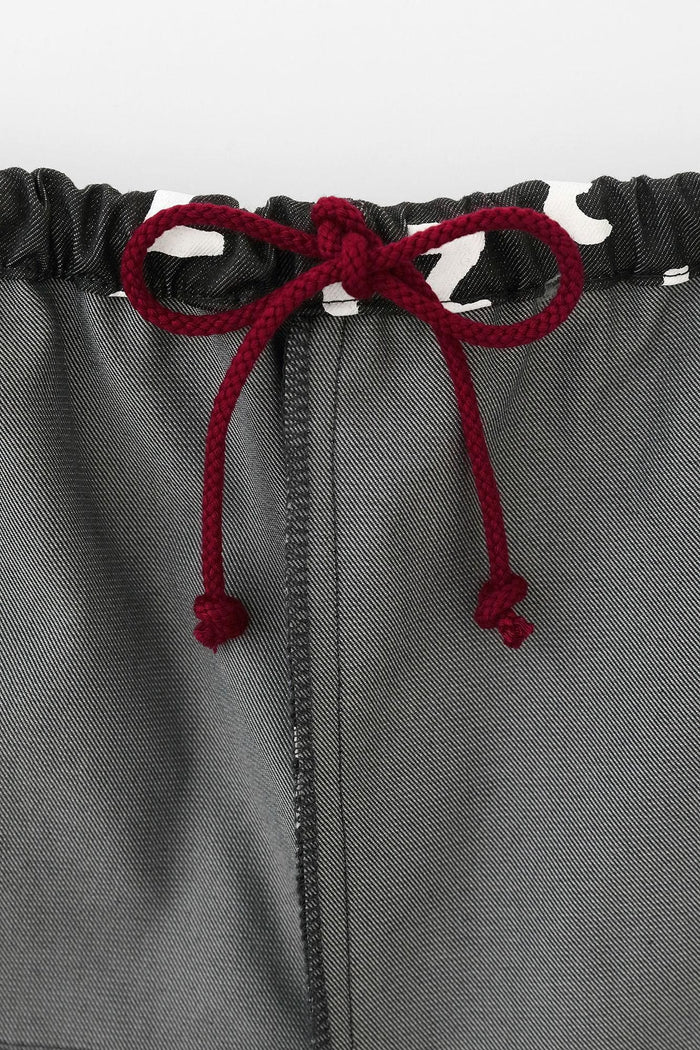 소우소우 바지 일본 SOUSOU 오비몬페 오리지널 넘버링 롱팬츠 2컬러