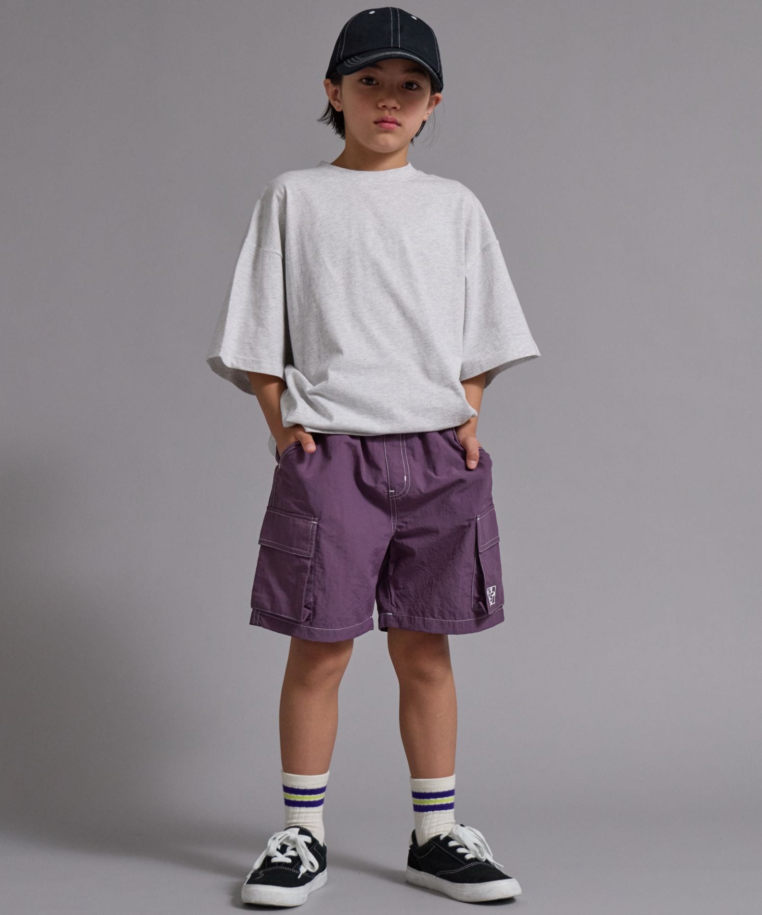페어마논 바지 일본 PAIRMANON 워터 데일리 나일론 카고 반바지 4컬러