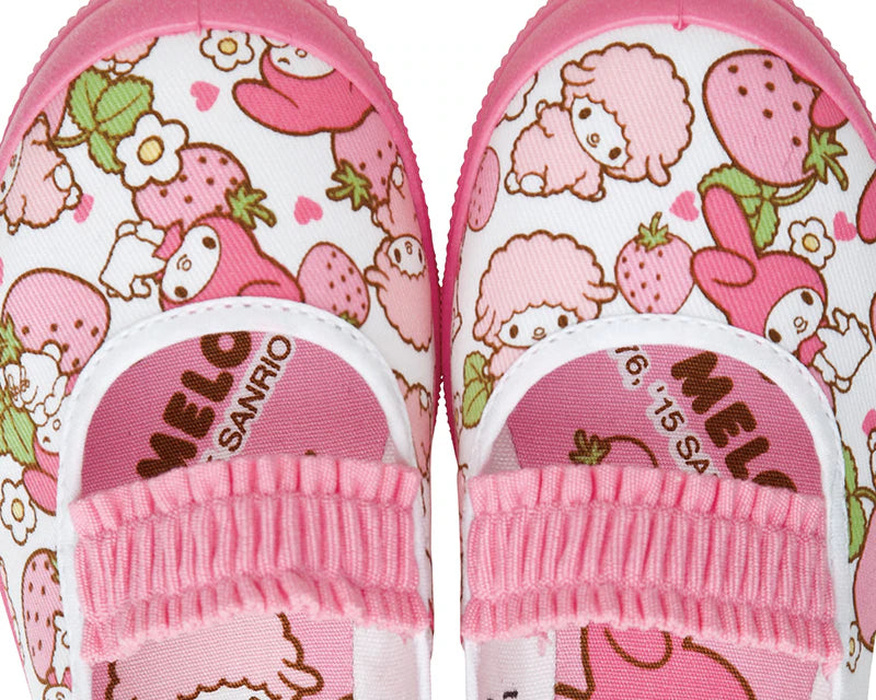 아사히 키즈 신발 일본 학교 실내화 산리오 마이멜로디 핑크 컬러