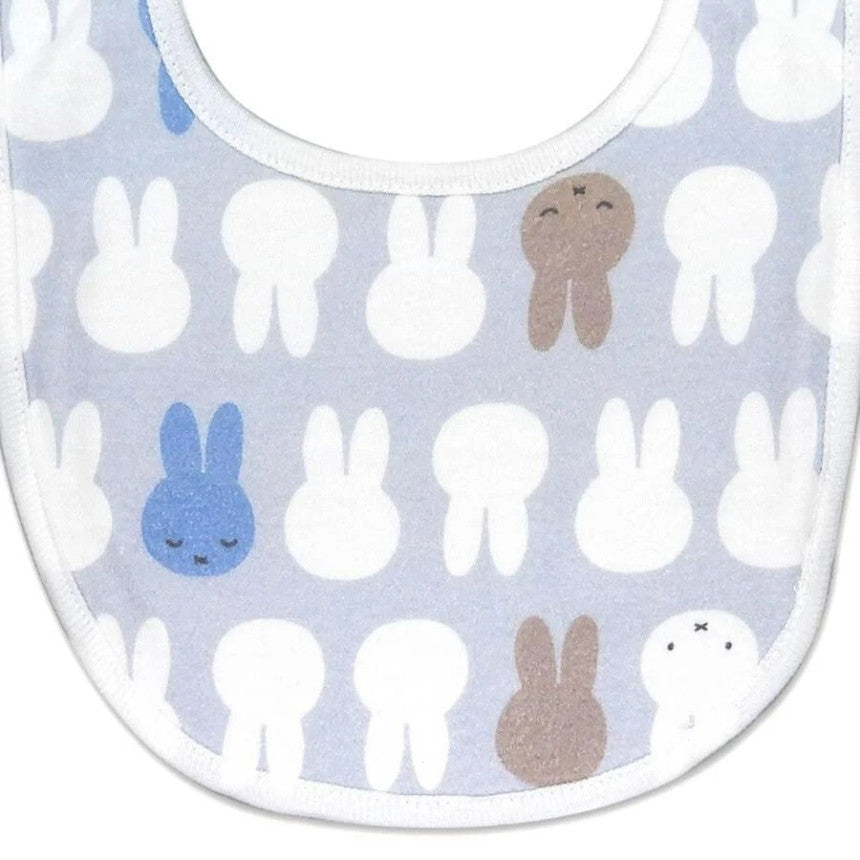 미피 턱받이 일본 아기 신생아 베이비러스 페이스 더들 면패스너 2개