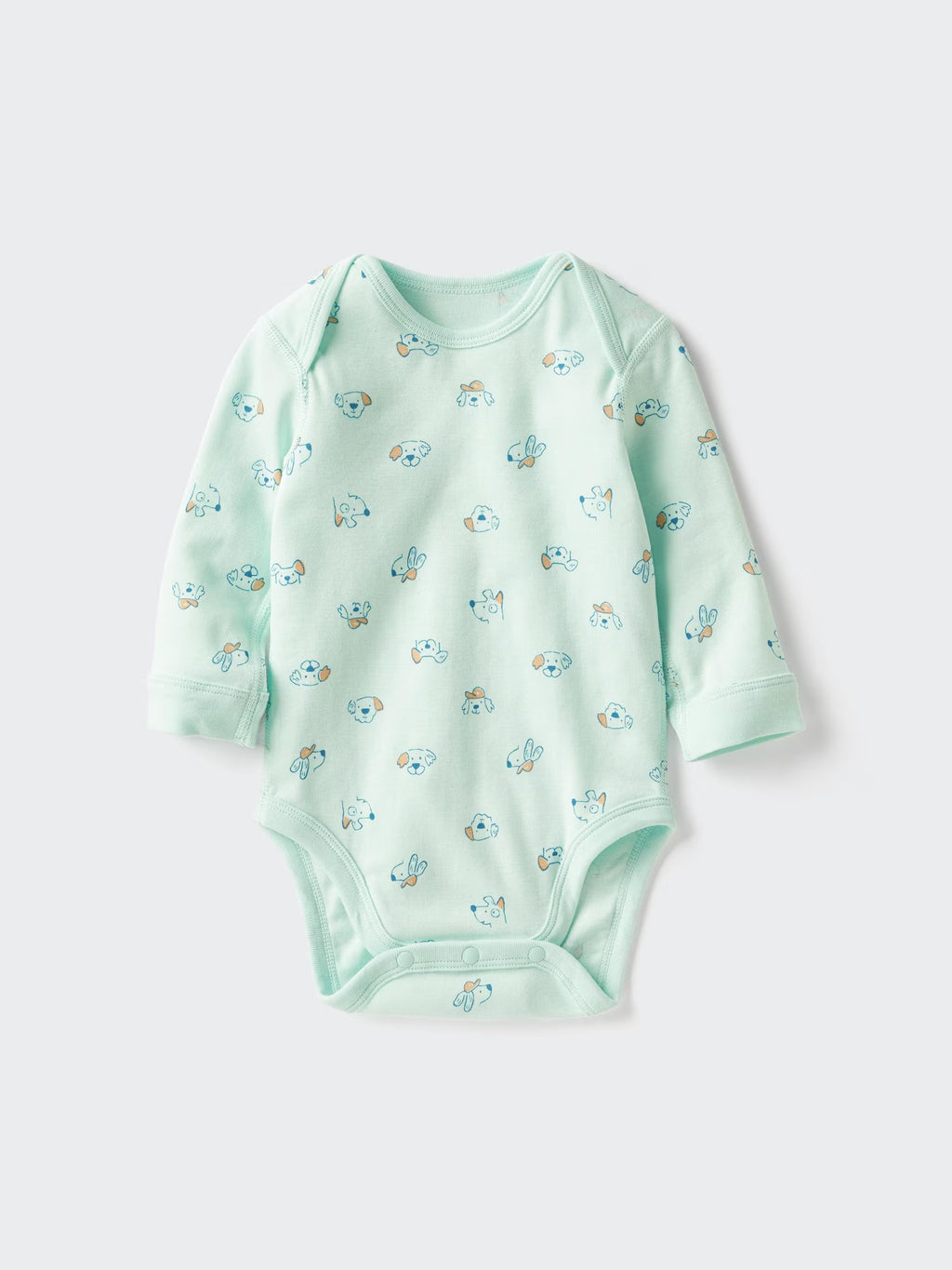 유니클로 베이비 바디슈트 일본 패턴 긴팔 티셔츠 아기 내의 3컬러