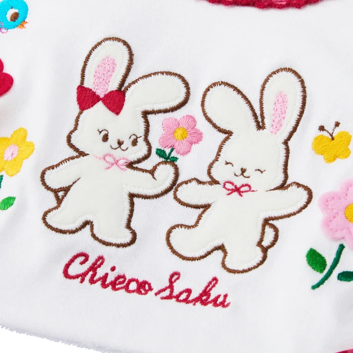 미키하우스 턱받이 일본 유아 신생아 치에코 클로버 캐릭터