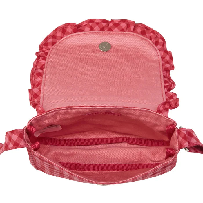 미키하우스 가방 일본 키즈 유아 숄더백 치에코 패치워크 퀼트 체크무늬