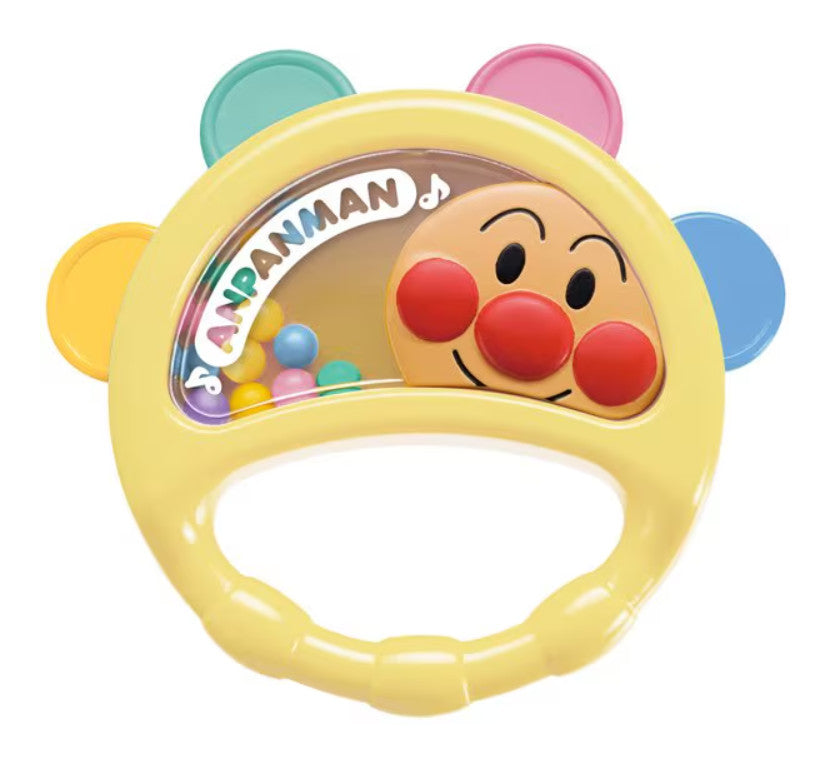 호빵맨 딸랑이 일본 신생아 아가츠마 아기 탬버린 앙팡맨