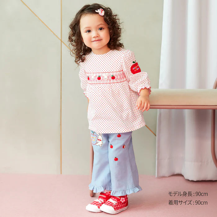 미키하우스 바지 일본 키즈 팬츠 치에코 사쿠 9부