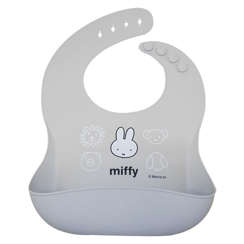 미피 턱받이 일본 신생아 아카짱혼포 실리콘 4조절 가능 2컬러