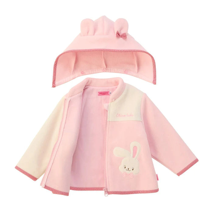 미키하우스 자켓 일본 키즈 유아 후드 점퍼 양털 치에코 디자인