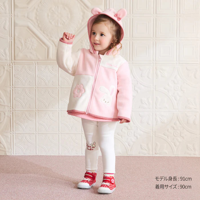 미키하우스 자켓 일본 키즈 유아 후드 점퍼 양털 치에코 디자인