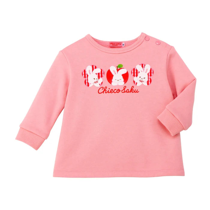 미키하우스 티셔츠 일본 키즈 유아 긴팔티 치에코 트레이너 맨투맨