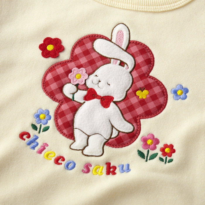 미키하우스 티셔츠 일본 키즈 긴팔티 자수 치에코 사쿠 맨투맨