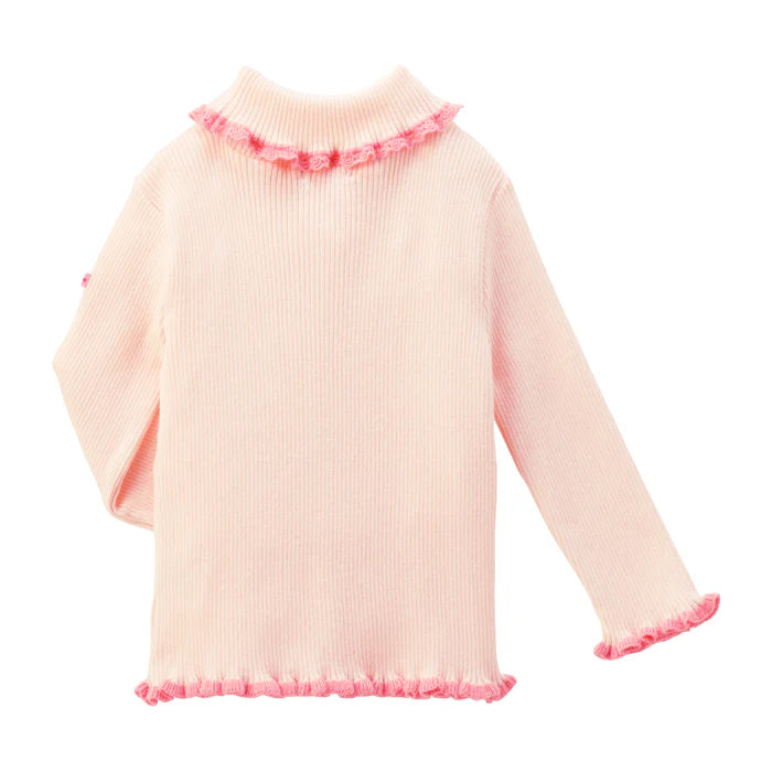 미키하우스 티셔츠 일본 키즈 니트 치에코 스웨터 핑크