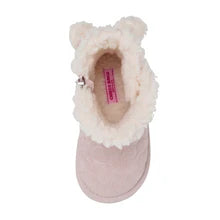 미키하우스 신발 일본 부츠 캔버스 퀼팅 치에코 사쿠