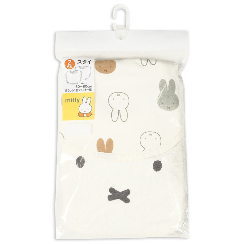 미피 턱받이 일본 신생아 아카짱혼포 페스트 2장 세트