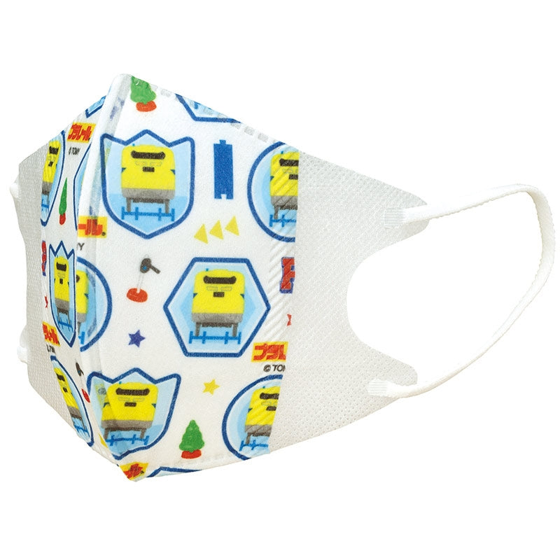 프라레일 마스크 일본 아카짱혼포 스케이터 타카라토미 기차 패턴 M 7매입