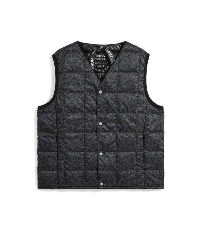 타이온 키즈 패딩조끼 일본 TAION 베스트 베이직 브이넥 46컬러