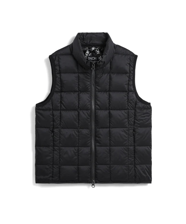 타이온 키즈 패딩 조끼 일본 TAION 베스트 베이직 하이넥 짚업 이너 다운 7컬러