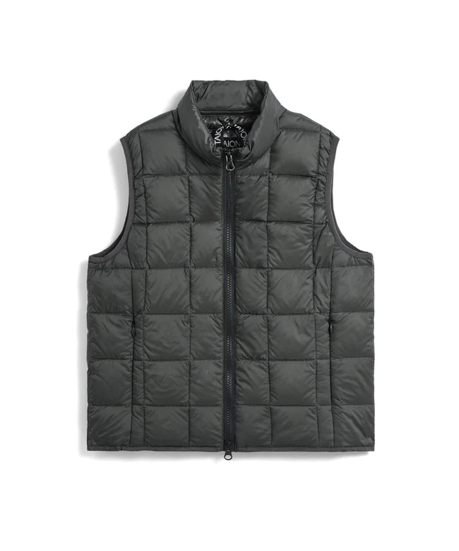 타이온 키즈 패딩 조끼 일본 TAION 베스트 베이직 하이넥 짚업 이너 다운 7컬러