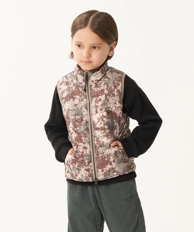 타이온 키즈 패딩 조끼 일본 TAION 베스트 베이직 하이넥 짚업 이너 다운 7컬러